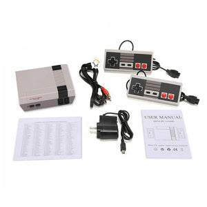 Mini Consola Retro Clásica 620 Juegos En 1 AV-OUT + 2 Controles RF HL38